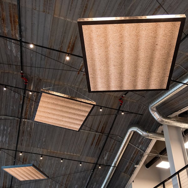 interior hemp fiber acoustic panels