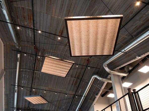 hemp fiber acoustic panels